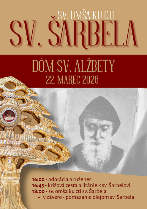 Sv. omša ku cti sv. Šarbela