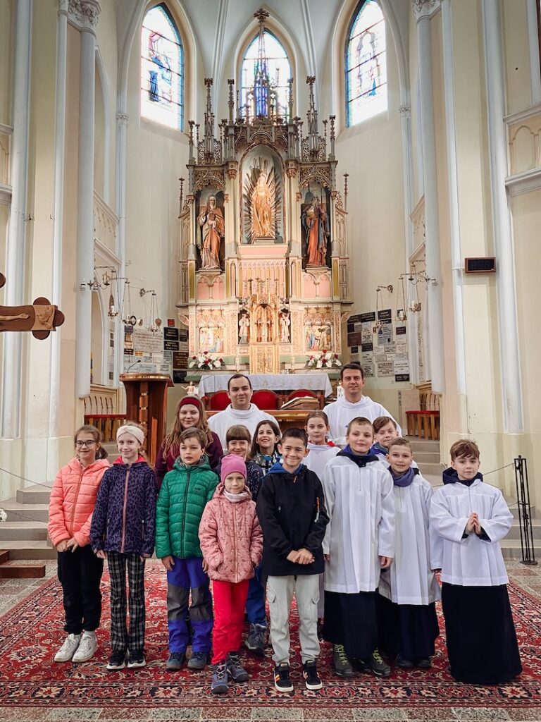 Púť prvoprijímajúcich detí do Levoče